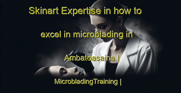 Skinart Expertise in how to excel in microblading in Ambatoasaina | MicrobladingTraining | MicrobladingClasses | SkinartTraining-Madagascar